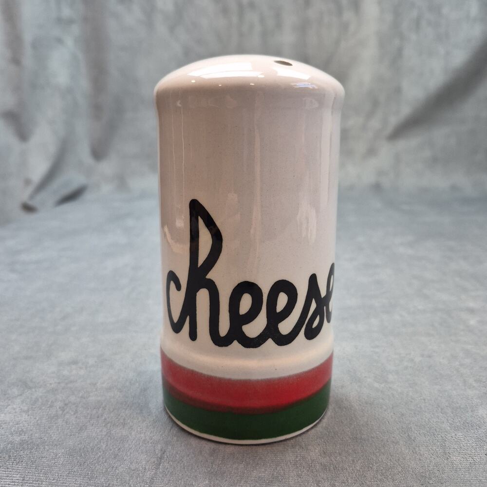 Vintage Baldelli Formaggio Parmesan Cheese Shaker MCM Italian Off-White